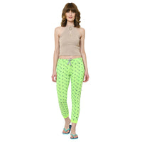 Mack Jonney Green Trackpant For Women's