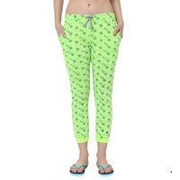 Mack Jonney Green Trackpant For Women's