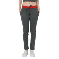 Mack Jonney Grey Trackpant For Women's
