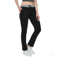 Mack Jonney Black Trackpant For Women's