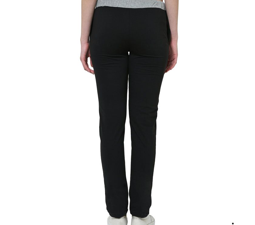 Mack Jonney Black Trackpant For Women's