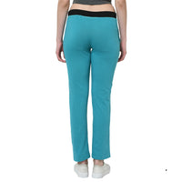 Mack Jonney Light Blue Trackpant For Women's