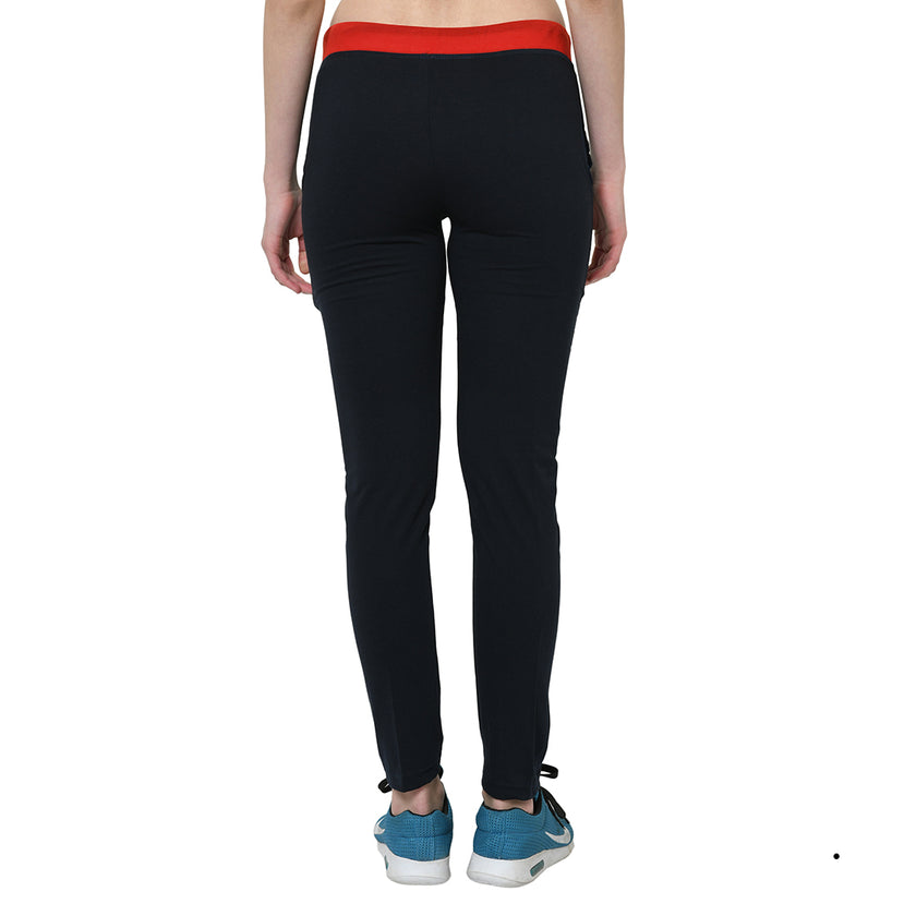 Mack Jonney Blue Trackpant For Women's