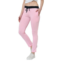 Mack Jonney Pink Trackpant For Women's