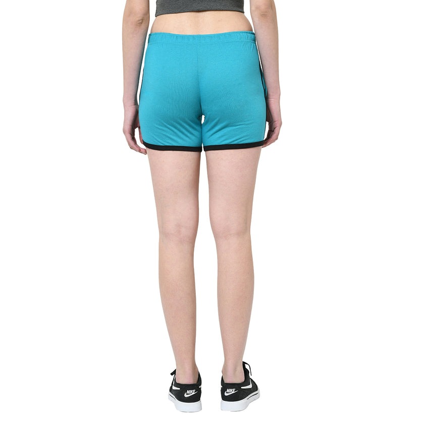 Mack Jonney Ferozi Color Shorts For Women