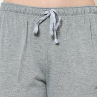 Mack Jonney Silver Color Shorts For Women