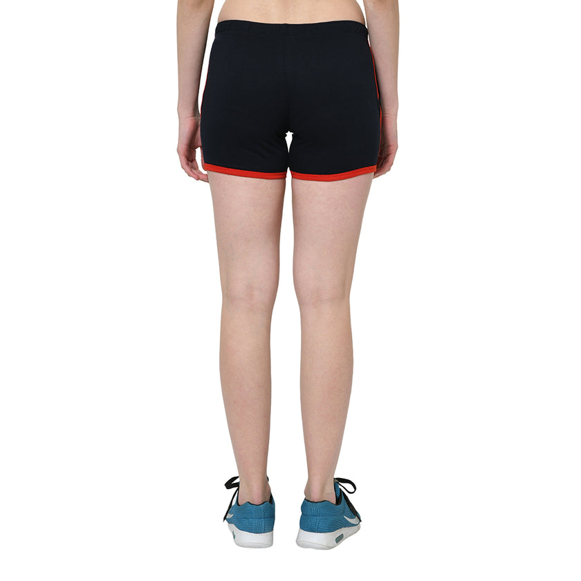 Mack Jonney Blue Color Shorts For Women