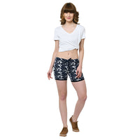 Mack Jonney Blue Color Shorts For Women