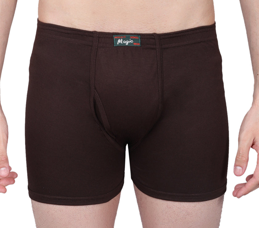 Mack Jonney Cotton Trunks for Men (Assorted Color, Pack of 3)