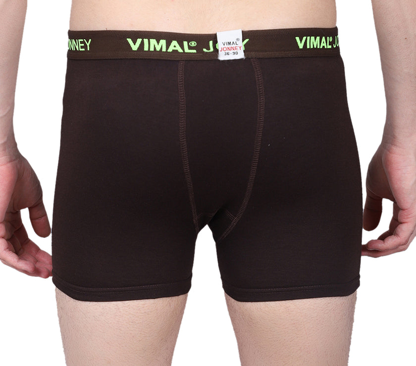 Mack Jonney Cotton Trunks for Men (Assorted Color, Pack of 5)