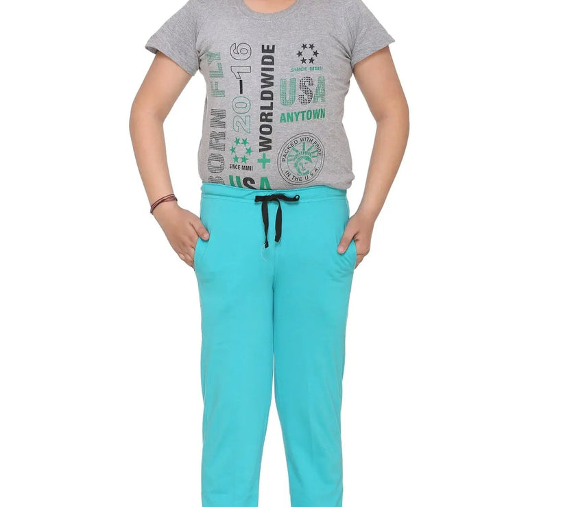 Vimal Jonney Kids's Ferozi Trackpants - Vimal Clothing store