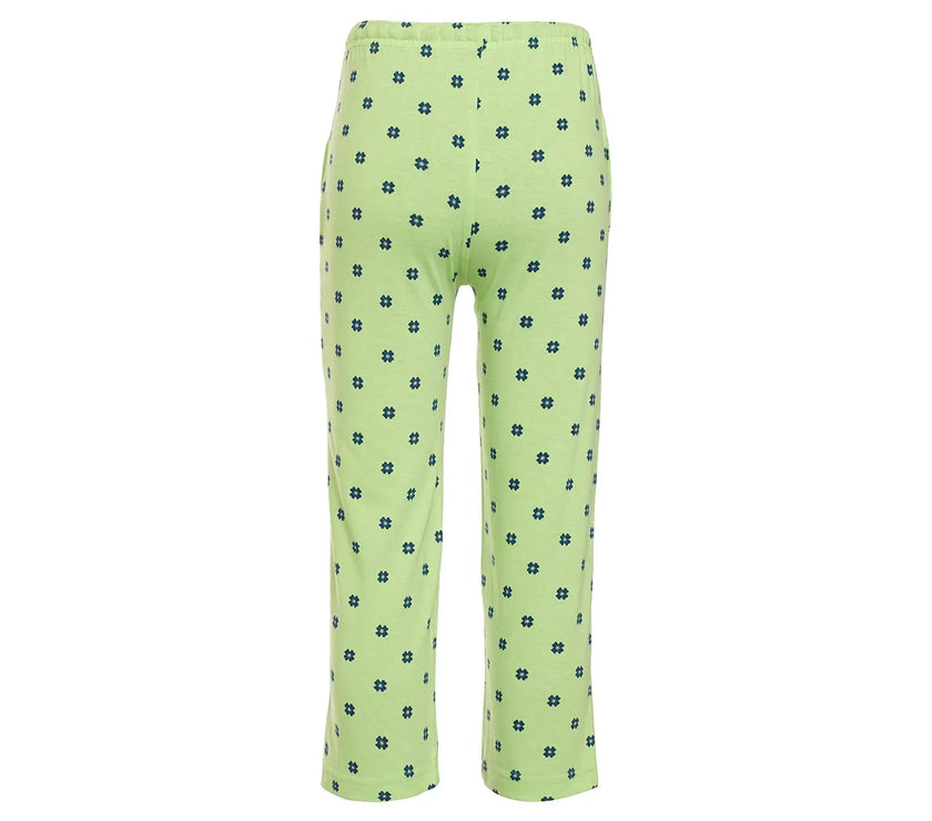 Vimal Jonney Regular Fit Cotton Blended Green Track Pant For Kids - Vimal Clothing store