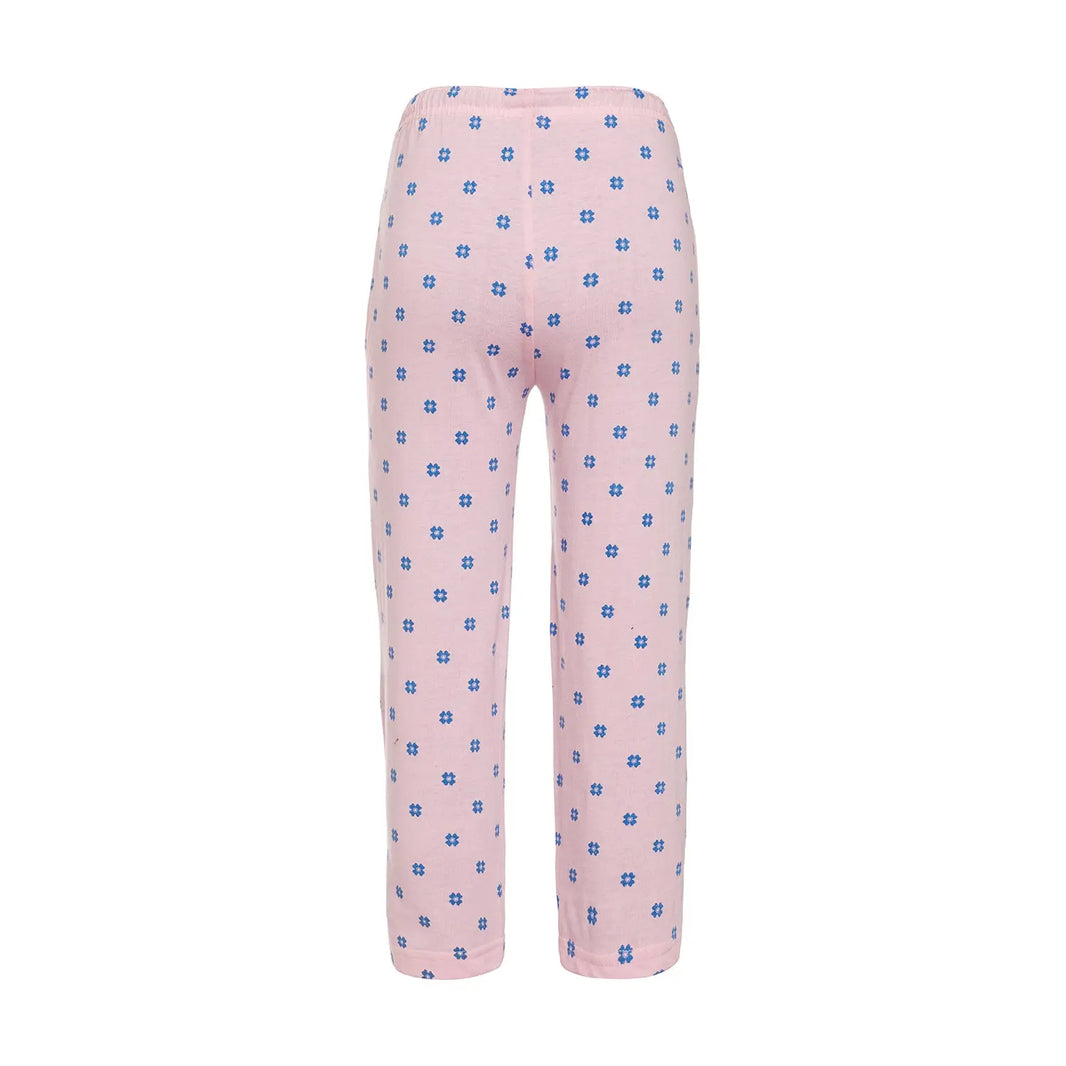 Vimal Jonney Regular Fit Cotton Blended Pink Track Pant For Kids - Vimal Clothing store