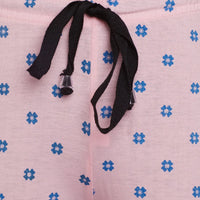 Vimal Jonney Regular Fit Cotton Blended Pink Track Pant For Kids - Vimal Clothing store