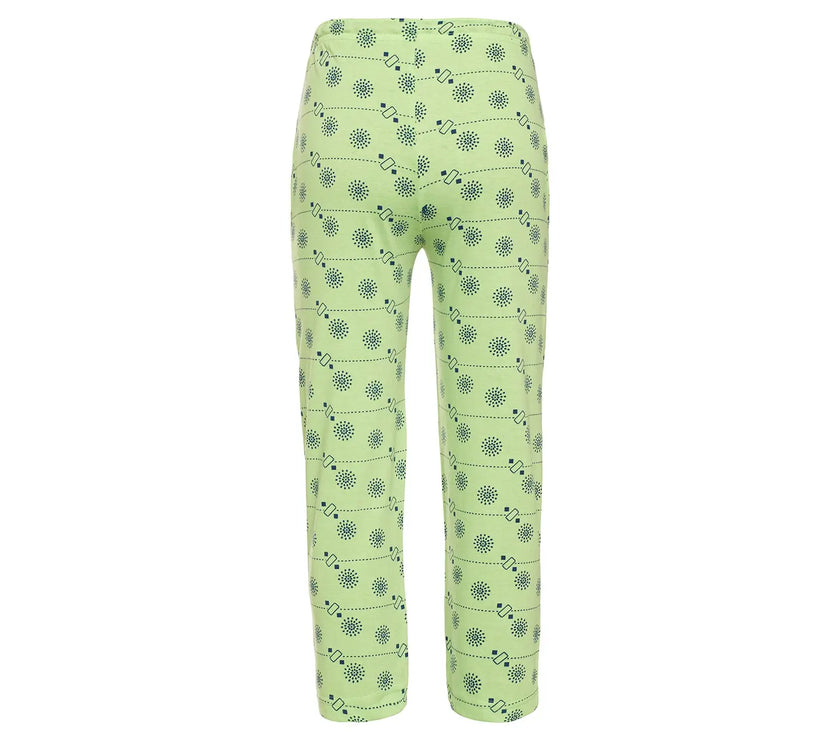 Vimal Jonney Regular Fit Cotton Blended Green Track Pant For Kids - Vimal Clothing store