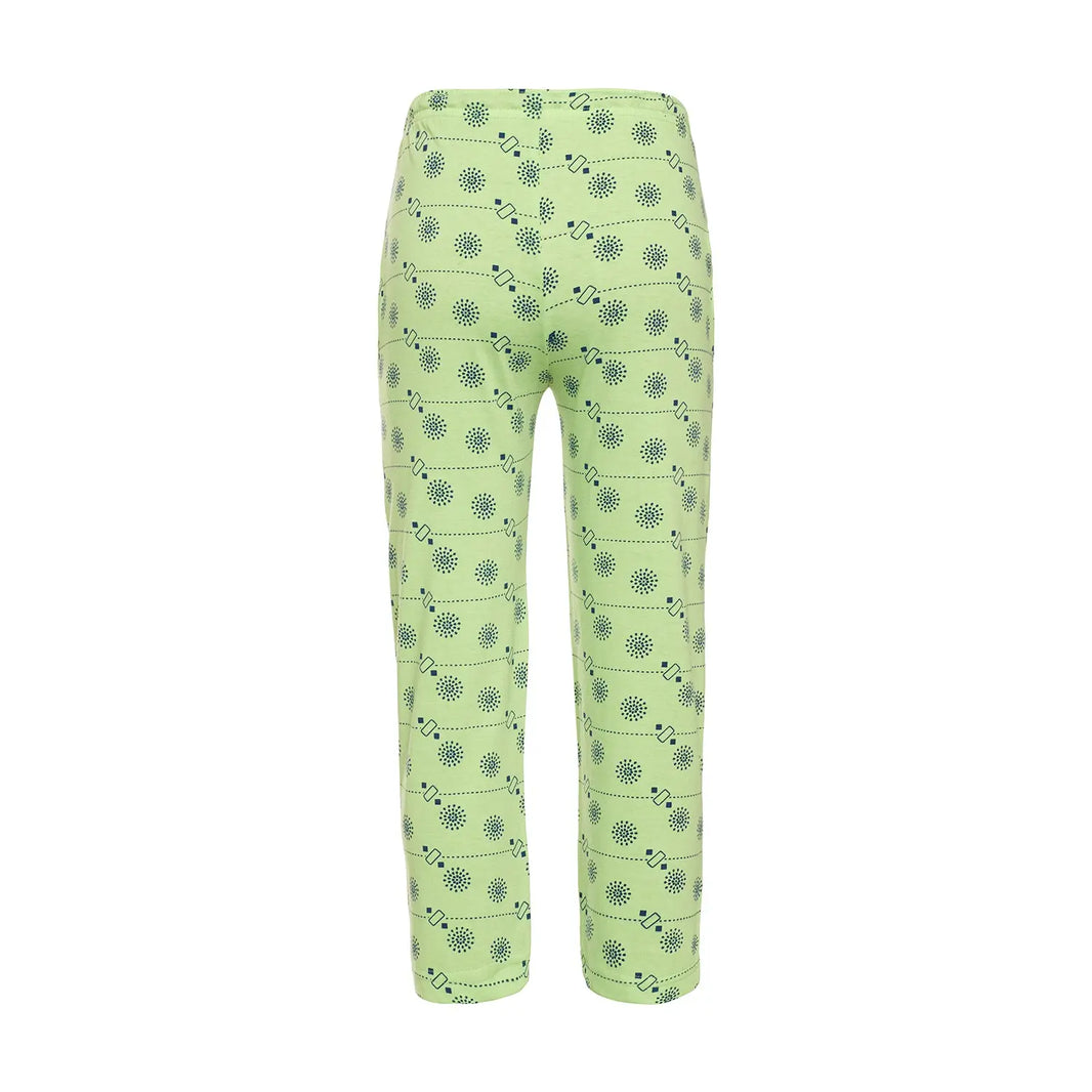 Vimal Jonney Regular Fit Cotton Blended Green Track Pant For Kids - Vimal Clothing store