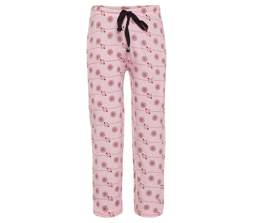 Vimal Jonney Regular Fit Cotton Blended Pink Track Pant For Kids - Vimal Clothing store