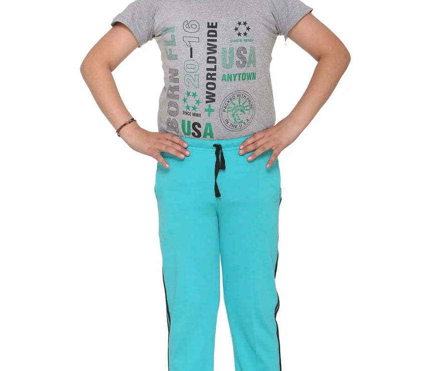 Vimal Jonney Kids's Ferozi Trackpants - Vimal Clothing store
