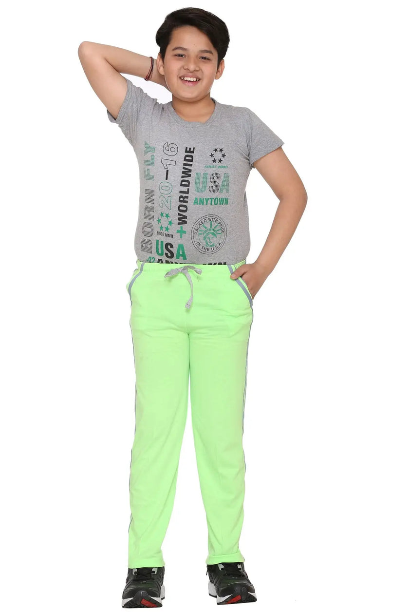 Vimal Jonney Kids's Green Trackpants - Vimal Clothing store