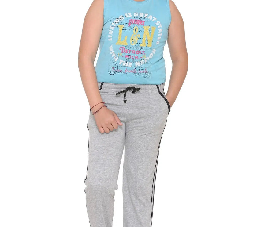 Vimal Jonney Kids's Gray Trackpants - Vimal Clothing store