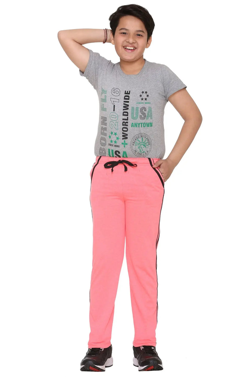 Vimal Jonney Kids's Peach Trackpants - Vimal Clothing store