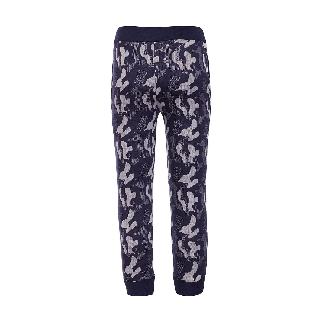 Vimal Jonney Regular Fit Cotton Blended Navy Blue Track Pant For Kids - Vimal Clothing store