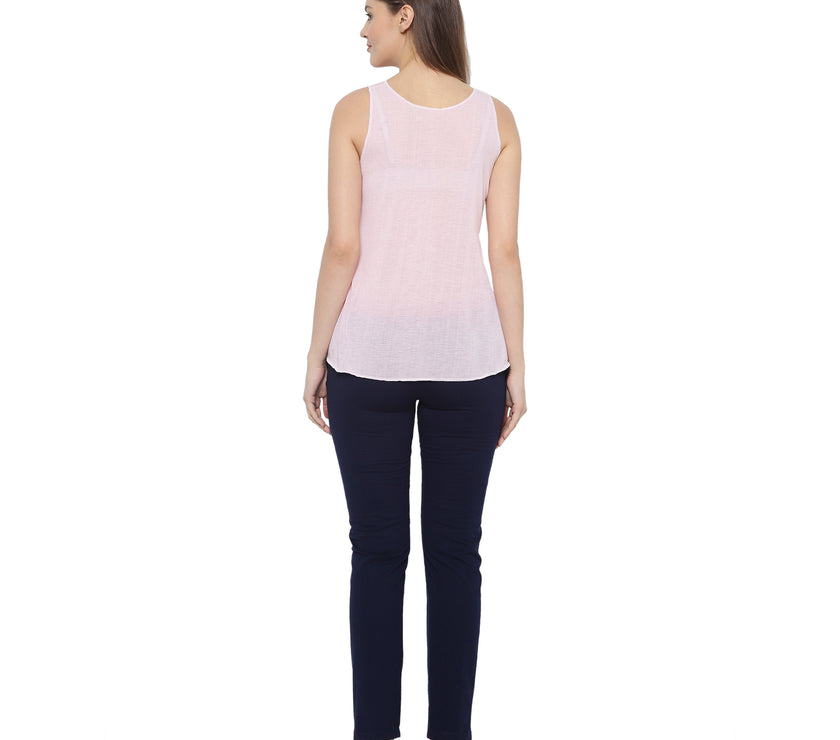 Mack Jonney Pink Women's Night Suit