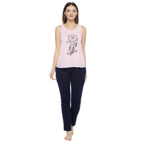 Mack Jonney Pink Women's Night Suit