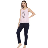 Mack Jonney Pink Women's Night Suit