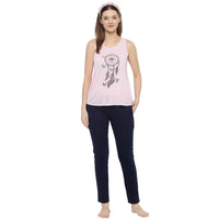 Mack Jonney Pink Women's Night Suit