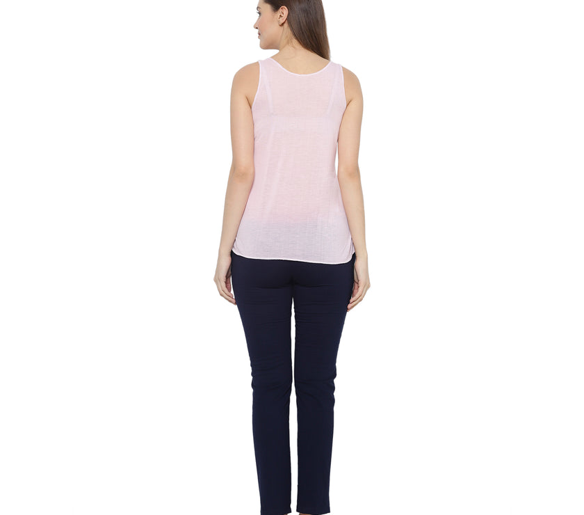 Mack Jonney Pink Women's Night Suit