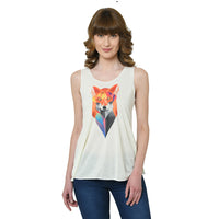 Mack Jonney White Tank Top For Women's