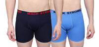 Mack Jonney Cotton Trunks for Men (Assorted Color, Pack of 2)