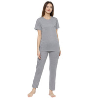 Mack Jonney Grey Women's Night Suit