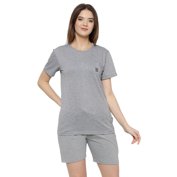 Mack Jonney Grey Women's Night Suit