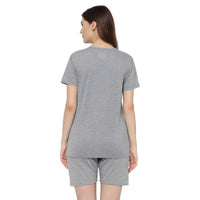 Mack Jonney Grey Women's Night Suit