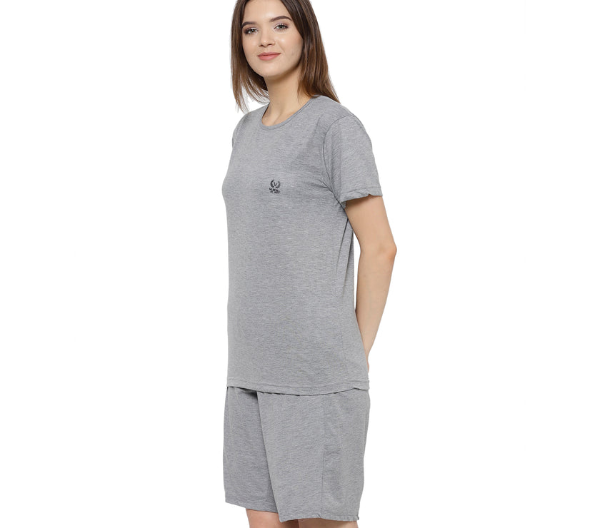Mack Jonney Grey Women's Night Suit