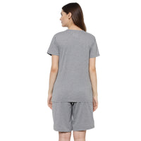 Mack Jonney Grey Women's Night Suit