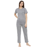 Mack Jonney Grey Women's Night Suit
