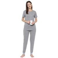 Mack Jonney Grey Women's Night Suit