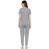 Mack Jonney Grey Women's Night Suit