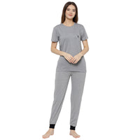 Mack Jonney Grey Women's Night Suit