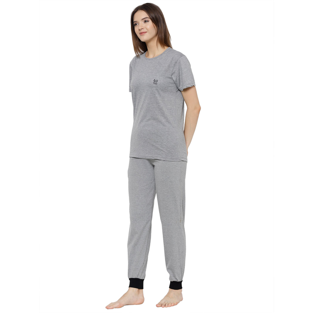 Mack Jonney Grey Women's Night Suit