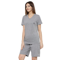 Mack Jonney Grey Women's Night Suit