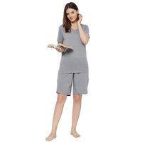 Mack Jonney Grey Women's Night Suit