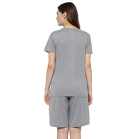 Mack Jonney Grey Women's Night Suit