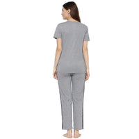 Mack Jonney Grey Women's Night Suit