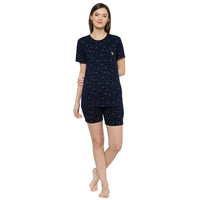 Mack Jonney Blue Women's Night Suit