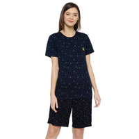 Mack Jonney Blue Women's Night Suit