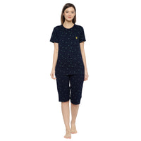 Mack Jonney Blue Women's Night Suit